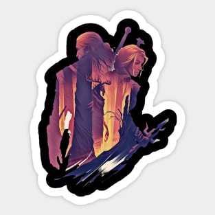 the World of The Witcher Sticker